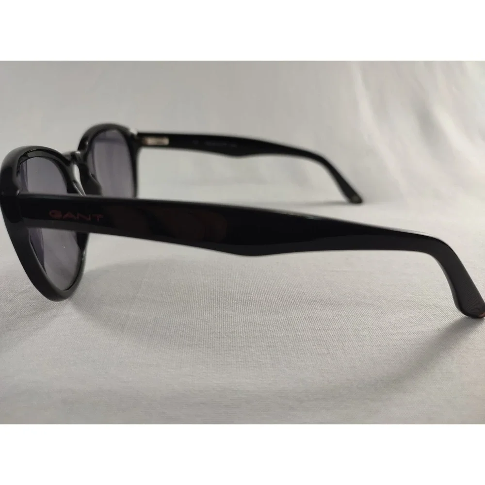 Gant‎ Rugger Borea BLK-3 Black Sunglasses 52-21-145 Round P3 Acetate